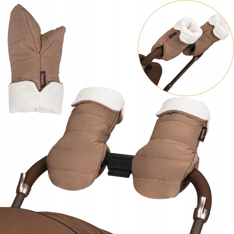 Рукавички для Коляски Lionelo Handmuff Oli Nutty