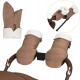 Рукавички для Коляски Lionelo Handmuff Oli Nutty