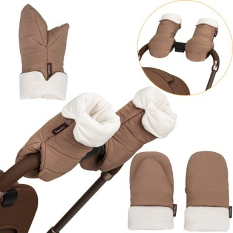 Рукавички для Коляски Lionelo Handmuff Oli Nutty