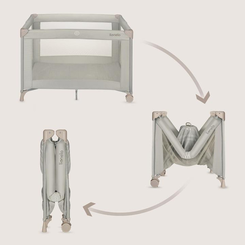 Манеж Lionelo Amelie Beige Sand