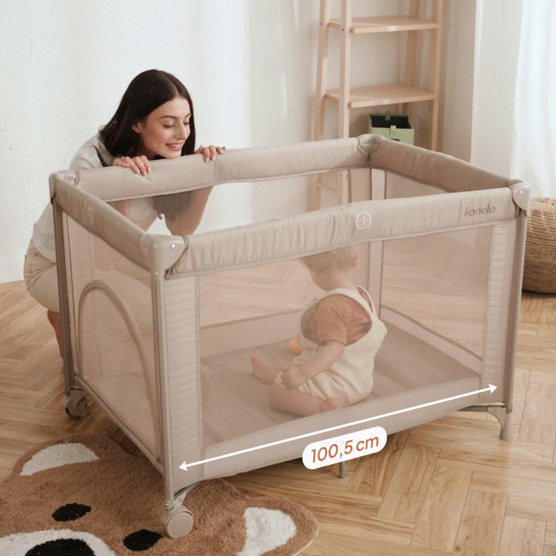 Манеж Lionelo Amelie Beige Sand