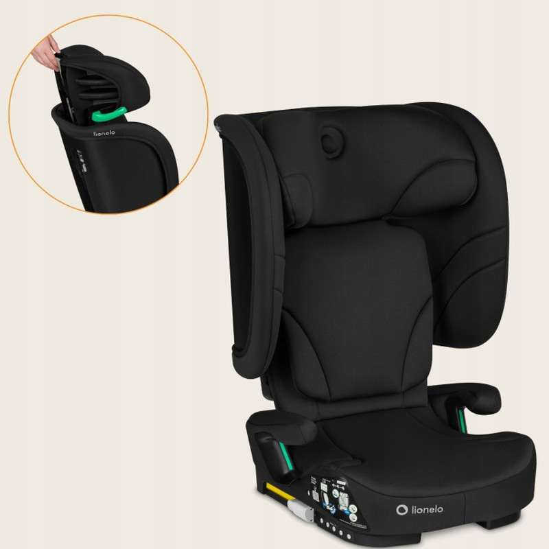 Автокрісло Lionelo Orin I-Size Black Carbon