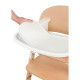 Стілець для Годування Lionelo Megan White Wood