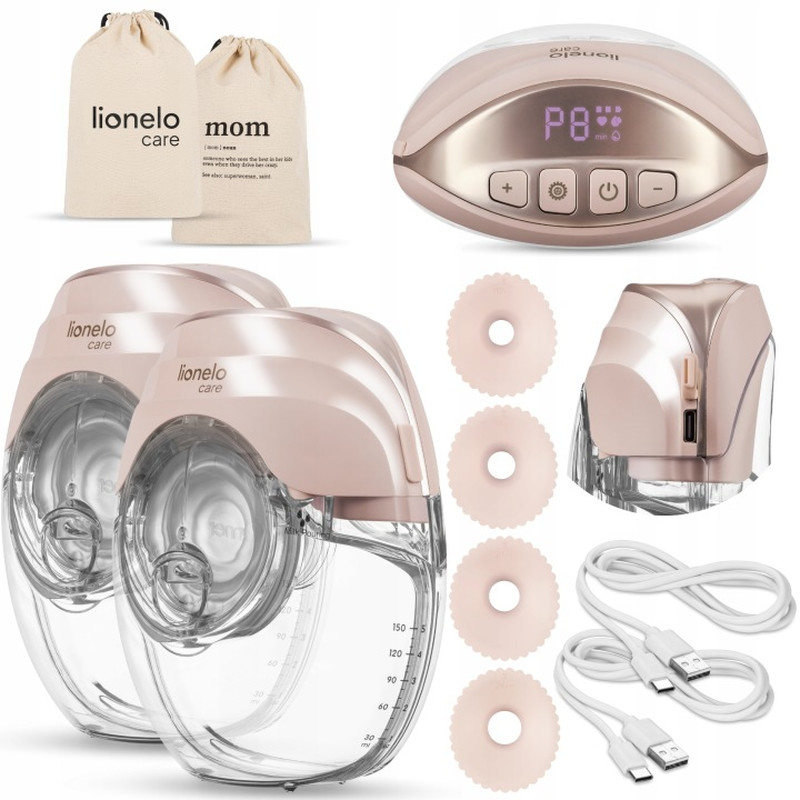Молоковідсмоктувач Lionelo Fidi Free Slim Duo