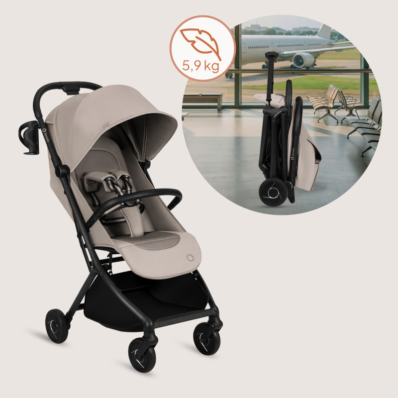 Прогулянкова коляска Lionelo SIA BEIGE SAND