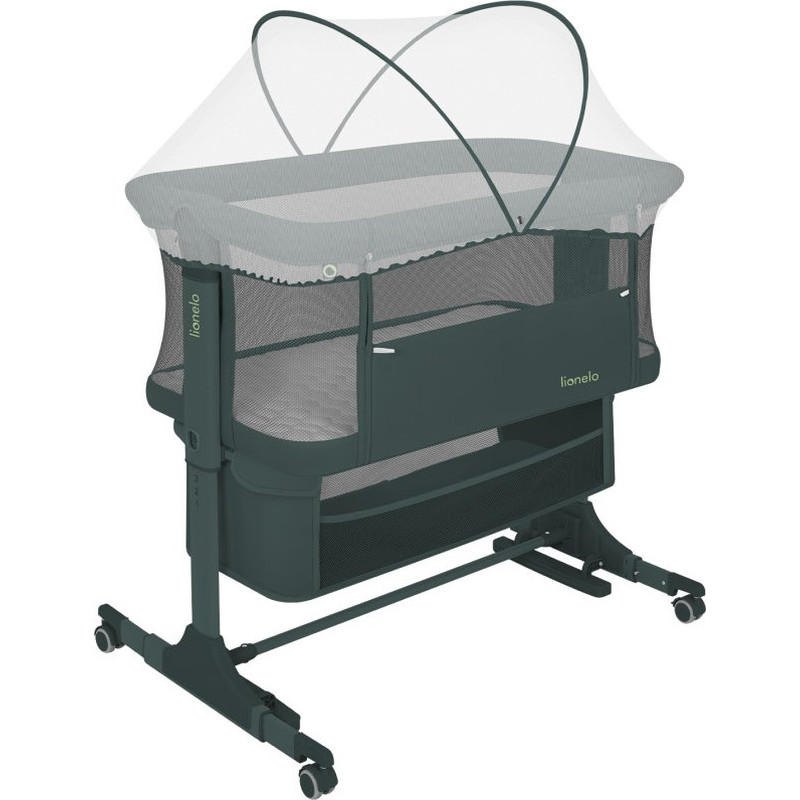 Ліжечко Lionelo JODIE GREEN GRAPHITE