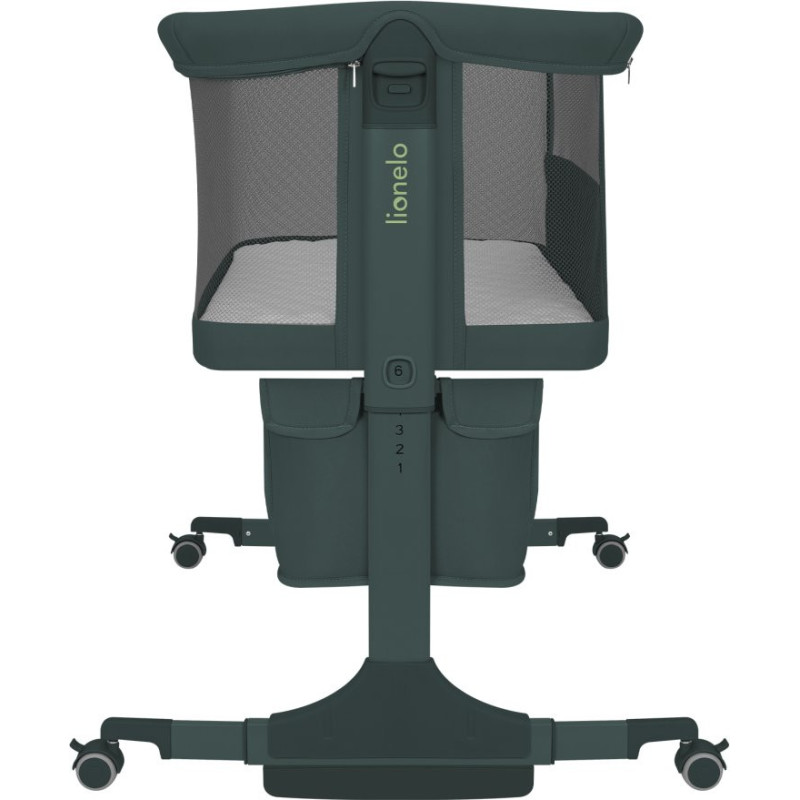 Ліжечко Lionelo JODIE GREEN GRAPHITE