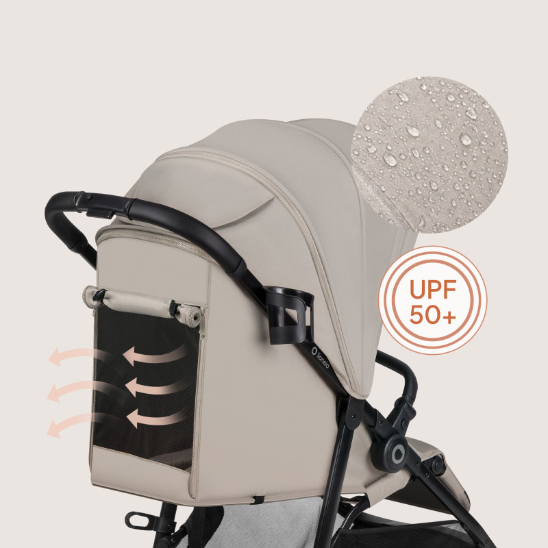 Прогулянкова коляска Lionelo EMERALD BEIGE SAND