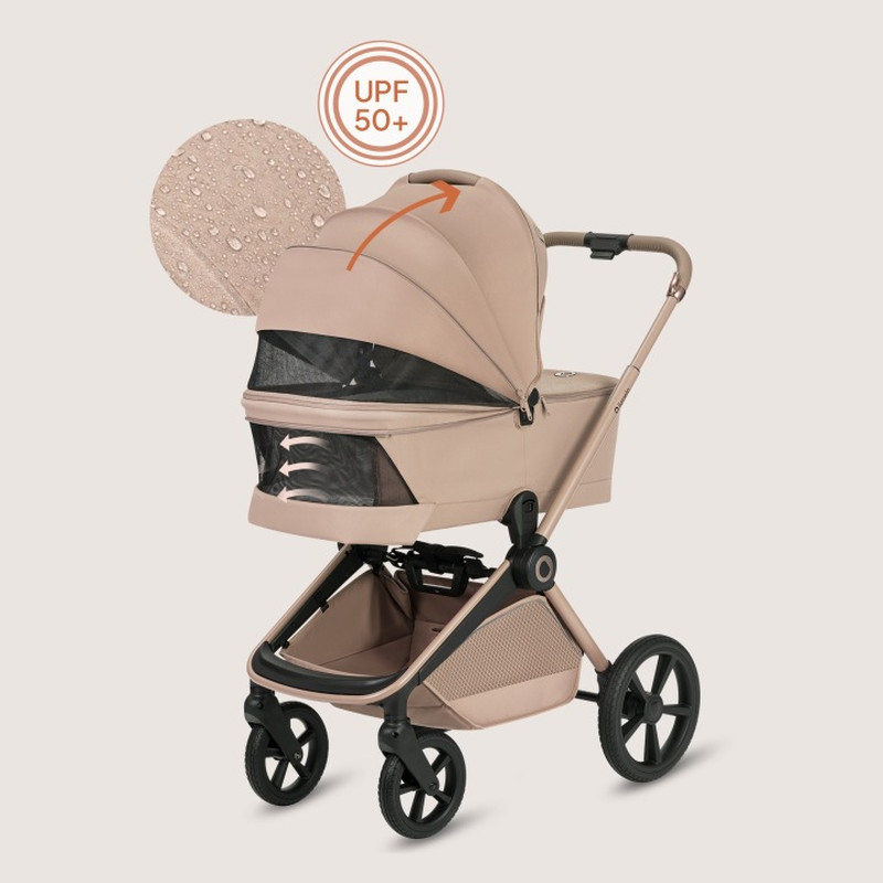 Універсальна Коляска 2 в 1 Lionelo Freya 2In1 Beige Sand