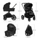 Універсальна Коляска 2 в 1 Lionelo Freya 2In1 Black Onyx