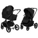 Універсальна Коляска 2 в 1 Lionelo Freya 2In1 Black Onyx