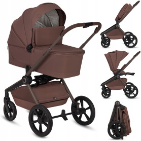 Універсальна Коляска 2 в 1 Lionelo Freya 2In1 Brown Chocolate