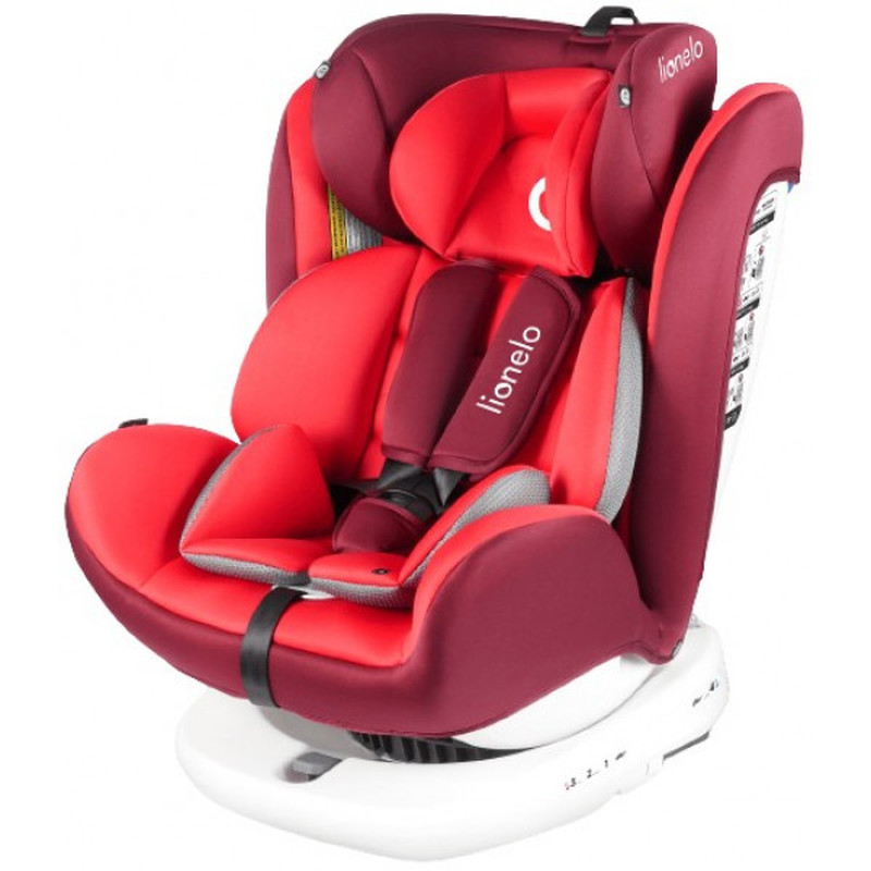 Автокрісло Lionelo Bastiaan Red White Base