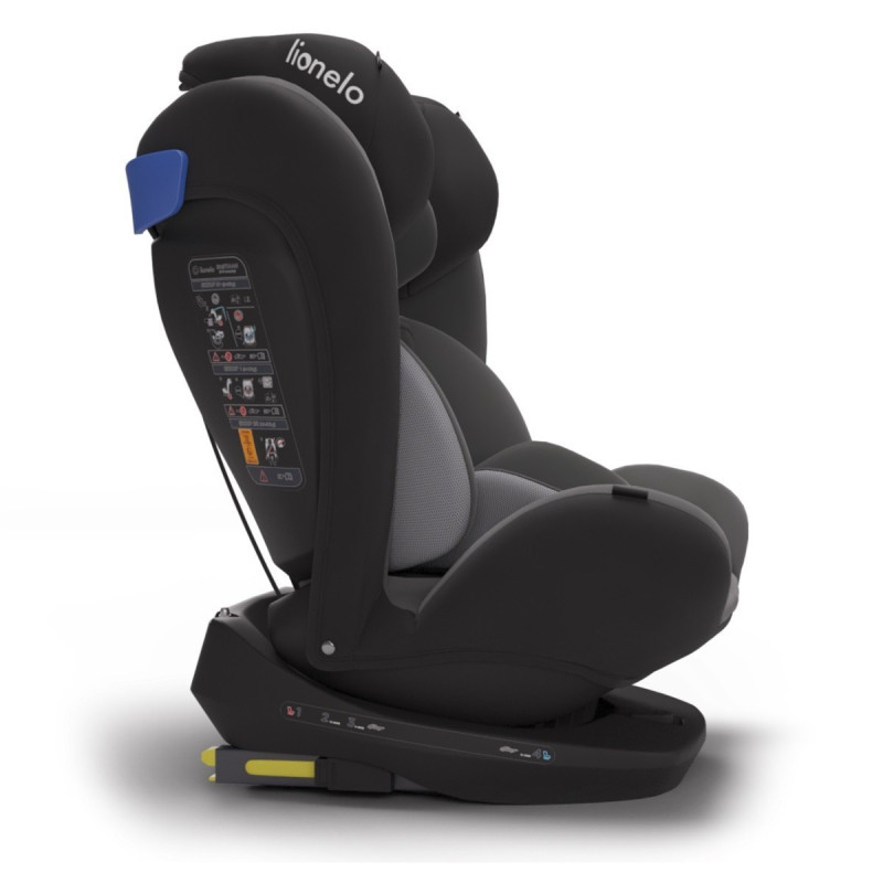 Автокрісло Lionelo Bastiaan Grey Black Base