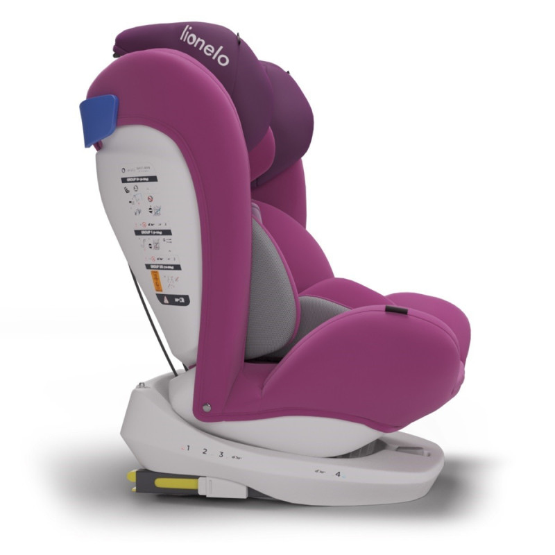 Автокрісло Lionelo Bastiaan Violet White Base