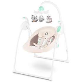 Крісло-Гойдалка Lionelo Robin Beige