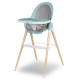 Стілець для Годування 2 в 1 Lionelo Maya Green Turquoise