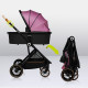 Прогулянкова коляска Lionelo Riya 3 Pink Violet