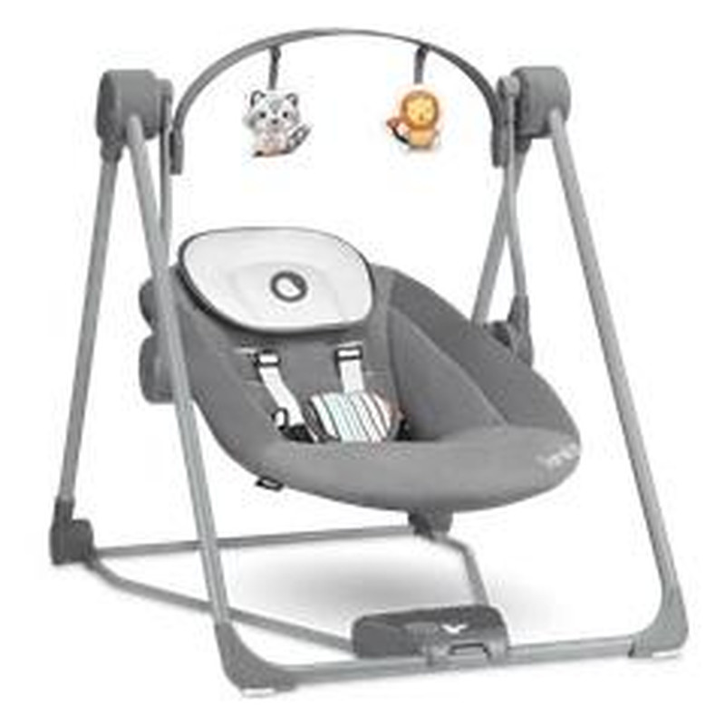 Шезлонг Lionelo Otto Grey Concrete