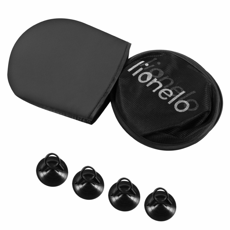 Сонцезахисні Шторки, 2 Шт. Lionelo Sunshade Black