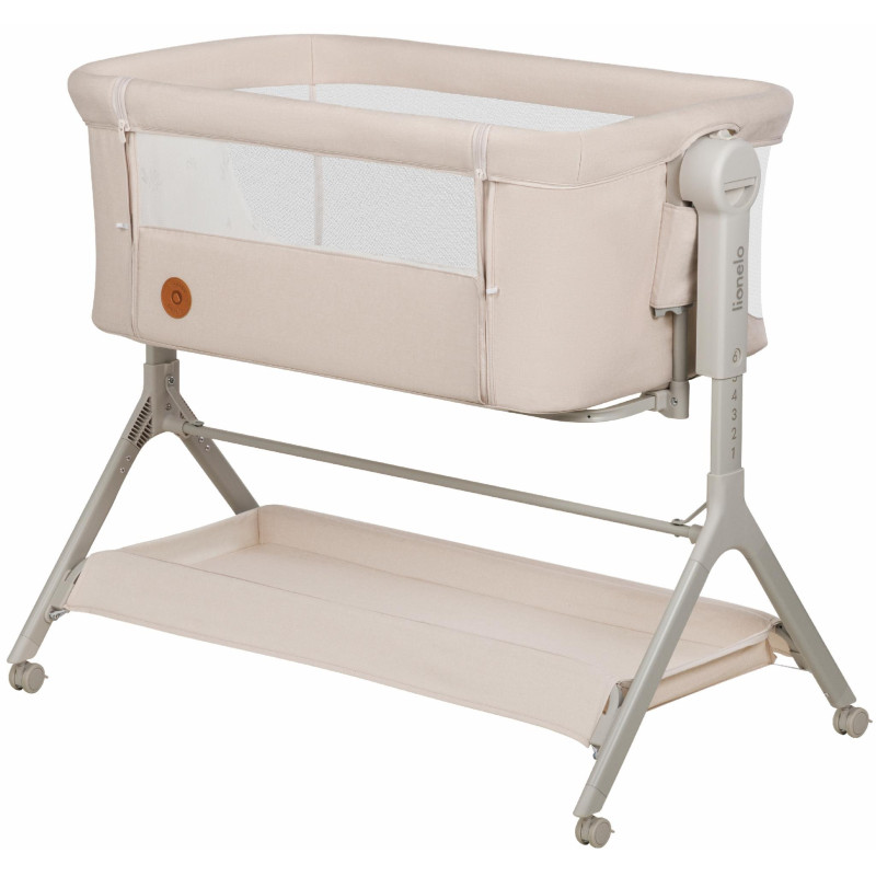 Ліжечко Lionelo Leonie Plus Beige Sand - Приставне