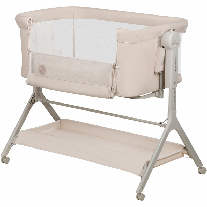 Ліжечко Lionelo Leonie Plus Beige Sand - Приставне