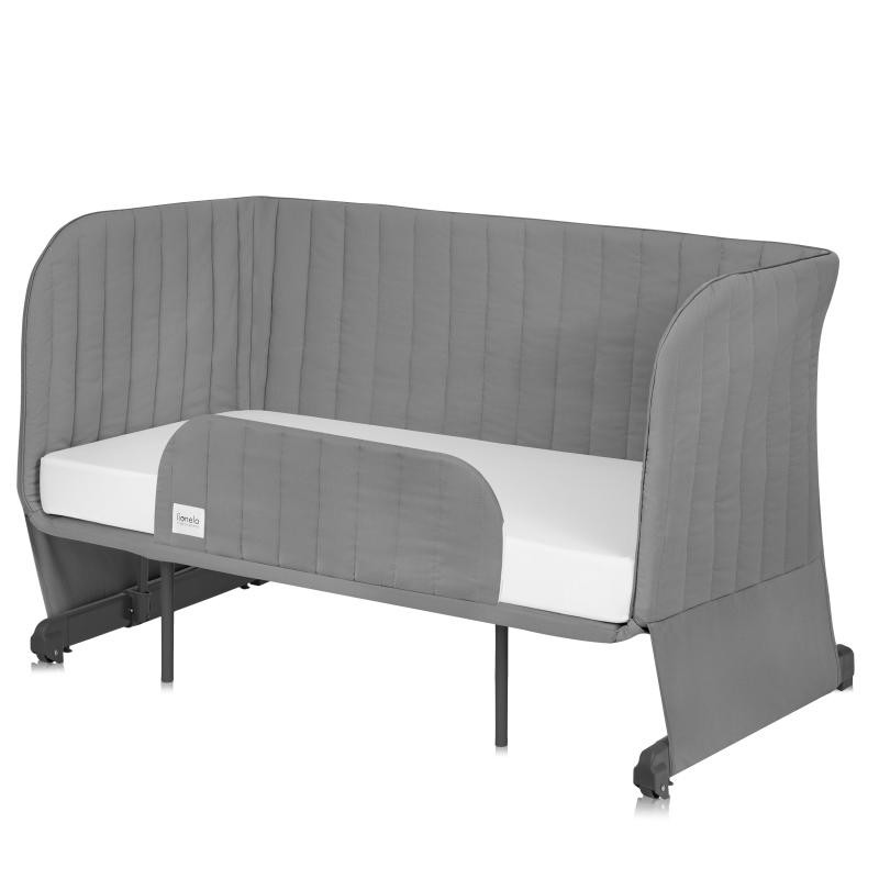 Ліжечко Lionelo Thomi Plus Grey Concrete