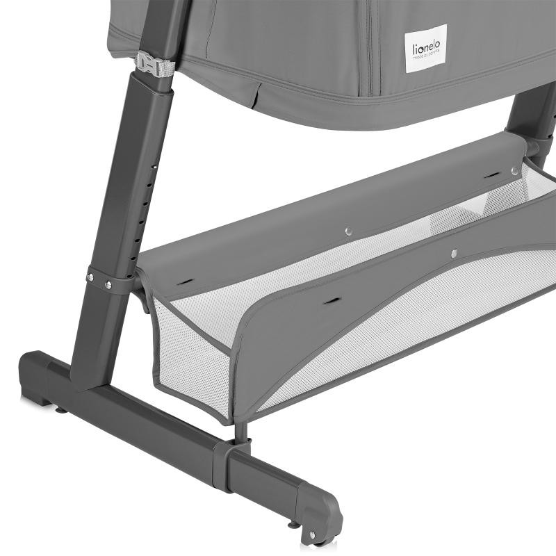 Ліжечко Lionelo Thomi Plus Grey Concrete