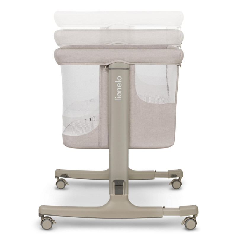 Ліжечко Приставне Lionelo Aurora Beige Cappuccino