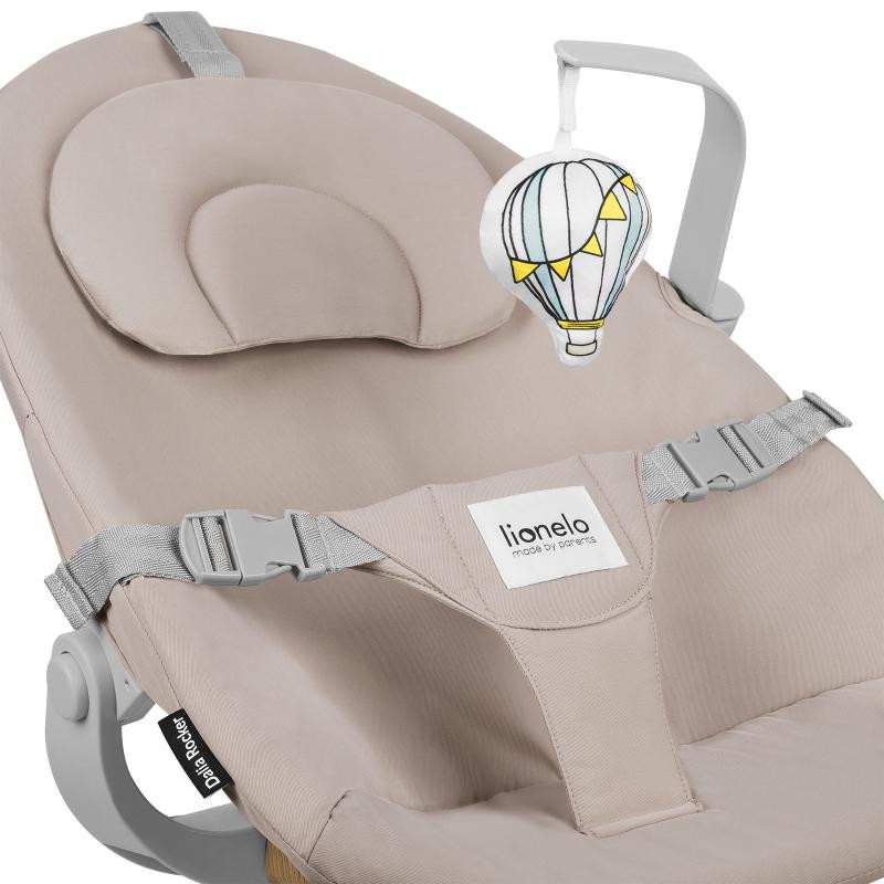 Дитяче Крісло-Гойдалка Lionelo Dalia Rocker Beige Sand