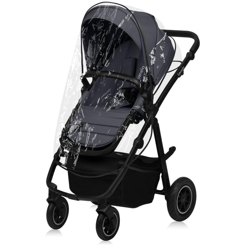 Універсальна коляска 3 в 1 Lionelo Amber Plus Grey Graphite