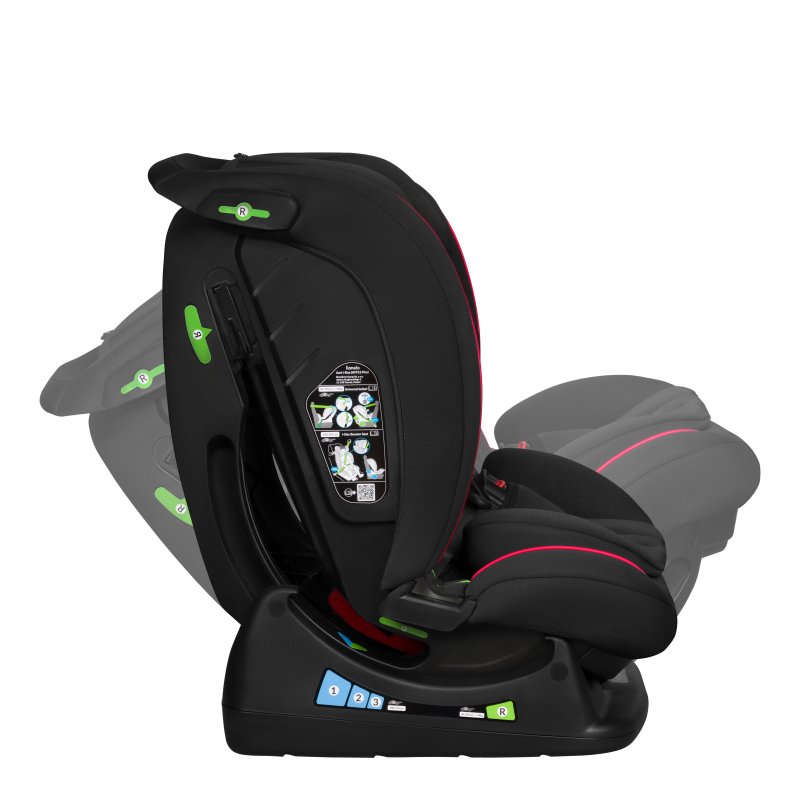 Автокрісло Lionelo Aart i-Size Black Carbon Red - 0-36 кг