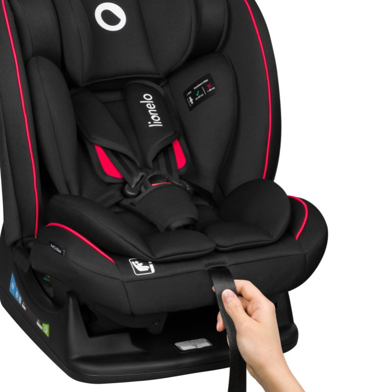 Автокрісло Lionelo Aart i-Size Black Carbon Red - 0-36 кг