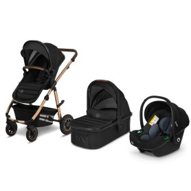 Універсальна коляска 3 в 1 Lionelo Amber Black Onyx