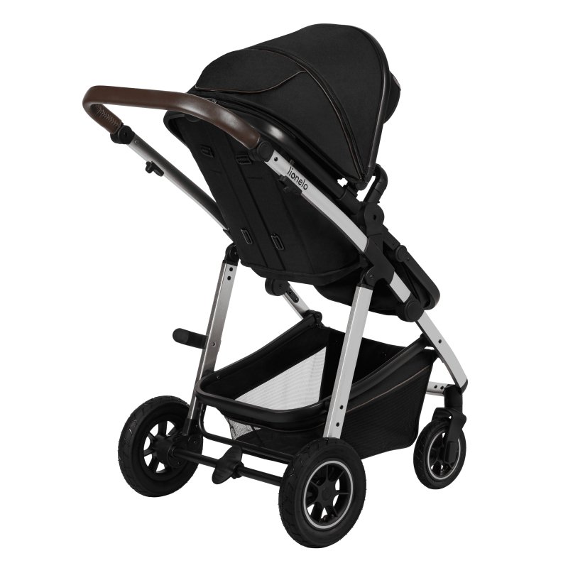 Універсальна коляска 3 в 1 Lionelo Amber Black Silver
