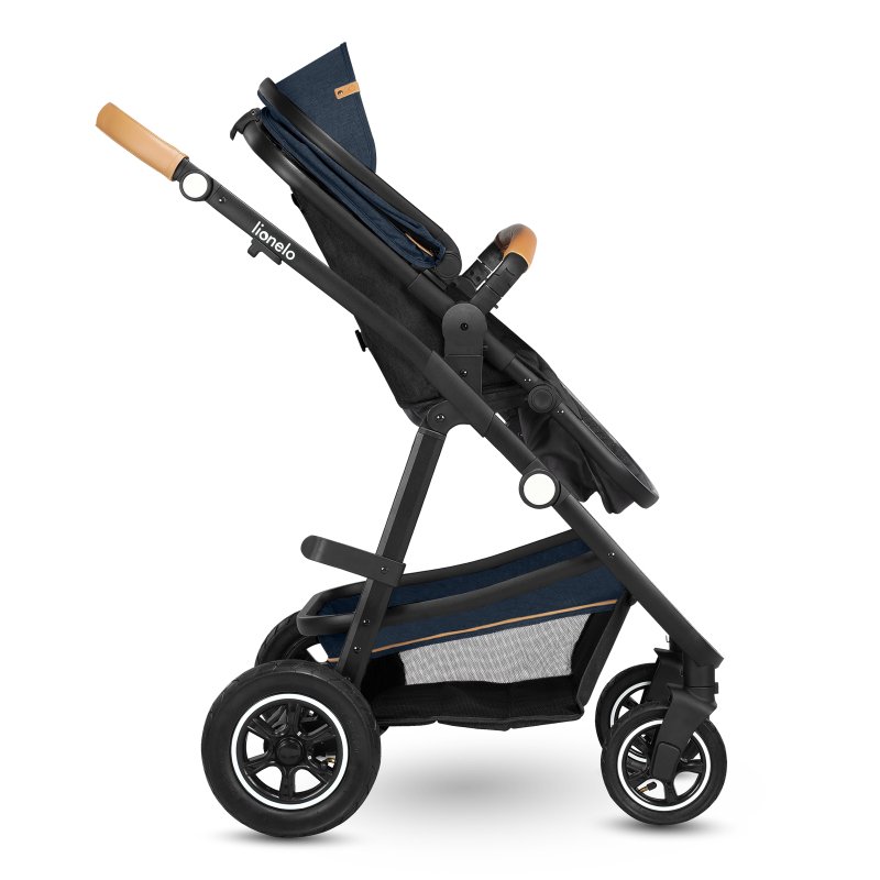 Універсальна коляска 2 в 1 Lionelo Amber синій