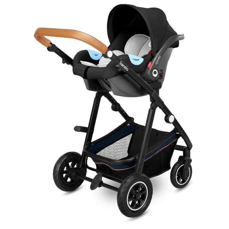 Універсальна коляска 3 в 1 Lionelo Amber Blue Navy