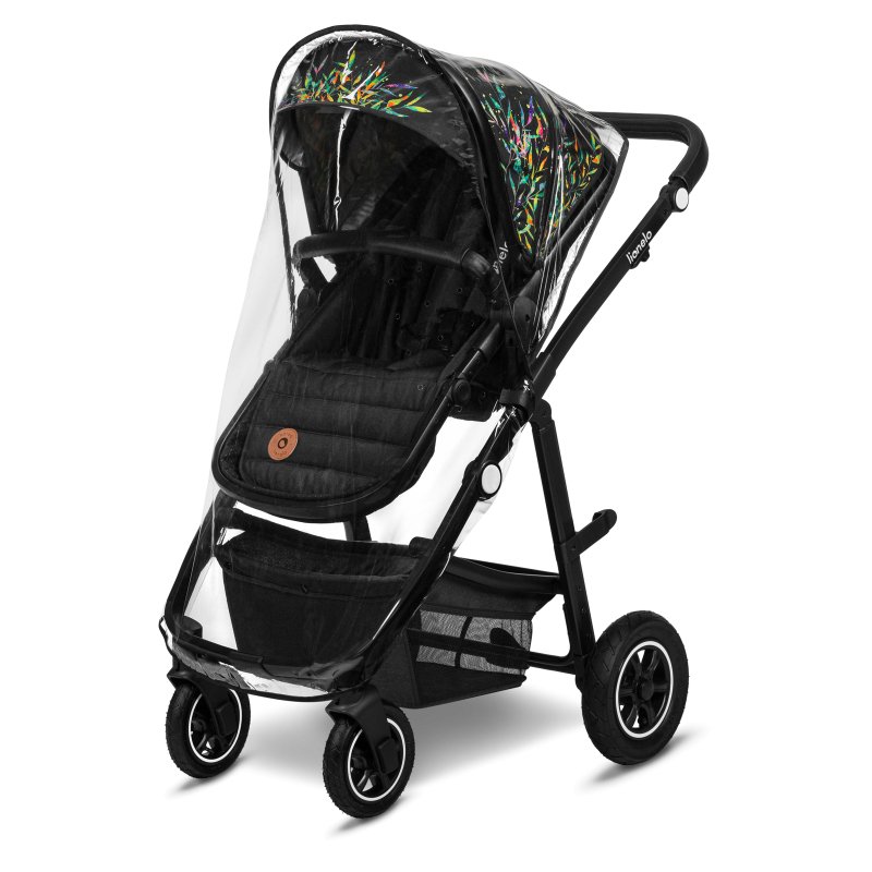 Універсальна коляска 2 в 1 Lionelo Amber чорний LO-AMBER DREAMIN 2in1