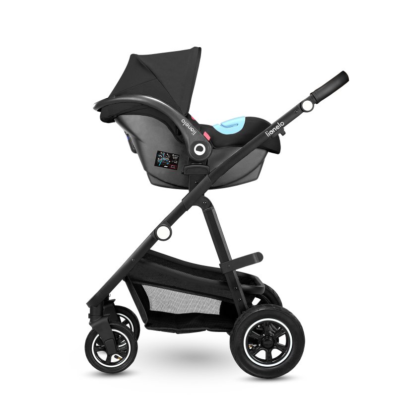 Універсальна коляска 2 в 1 Lionelo Amber чорний LO-AMBER DREAMIN 2in1