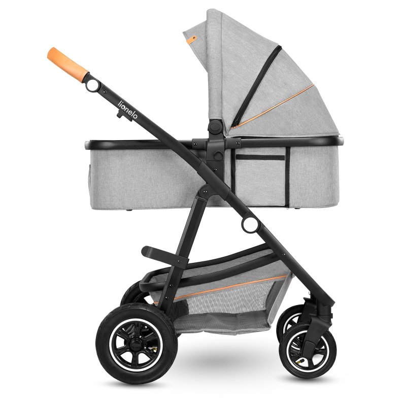 Універсальна коляска 3 в 1 Lionelo Amber Grey Stone