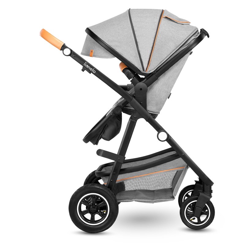 Універсальна коляска 3 в 1 Lionelo Amber Grey Stone