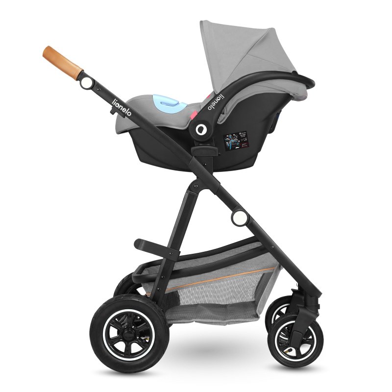 Універсальна коляска 3 в 1 Lionelo Amber Grey Stone