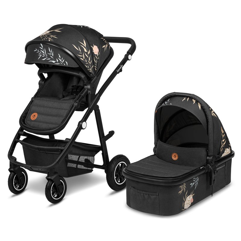 Універсальна коляска 2 в 1 Lionelo Amber Lovin чорний