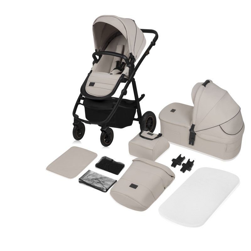 Універсальна коляска 2 в 1 Lionelo Amber Plus бежевий