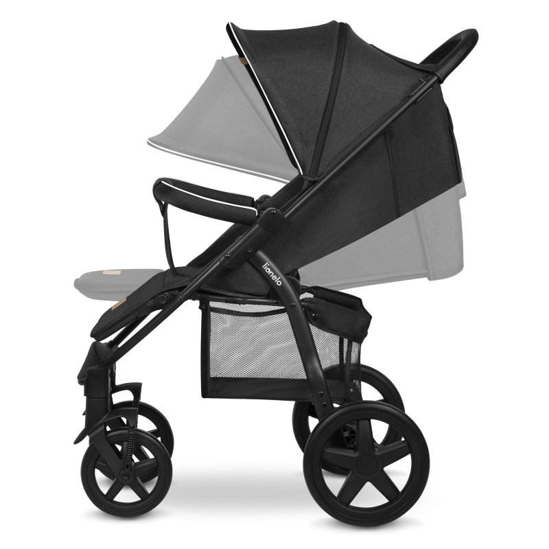 Прогулянкова коляска Lionelo Annet Plus Black Carbon