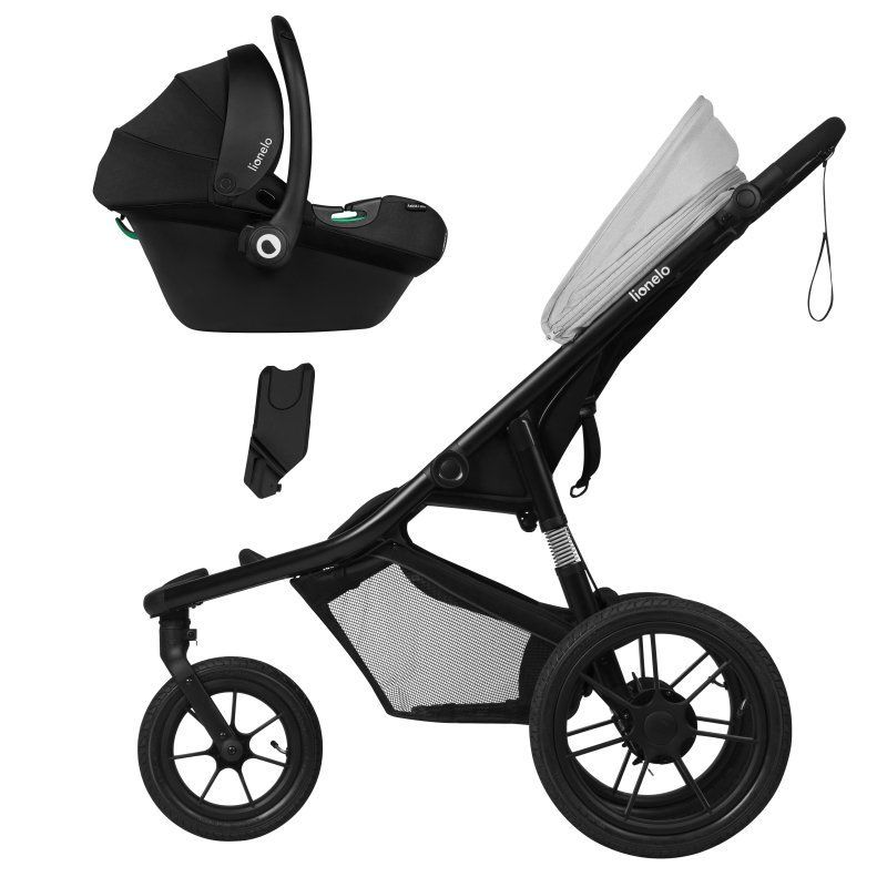 Прогулянкова коляска Lionelo Azura Grey Stone