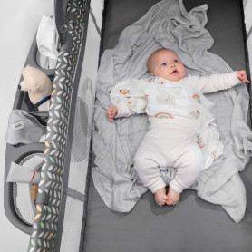 Пелюшка Lionelo Bamboo Swaddle Grey Stone