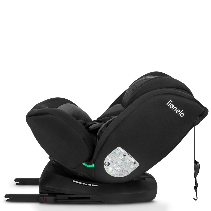 Автокрісло Lionelo Bastiaan i-Size Black Grey