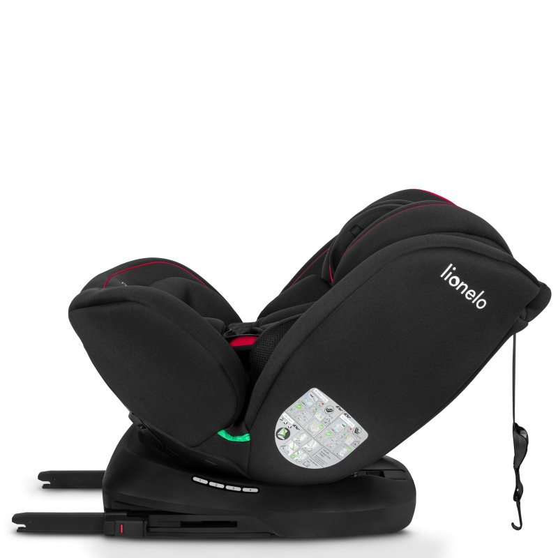 Автокрісло Lionelo Bastiaan i-Size Black Red