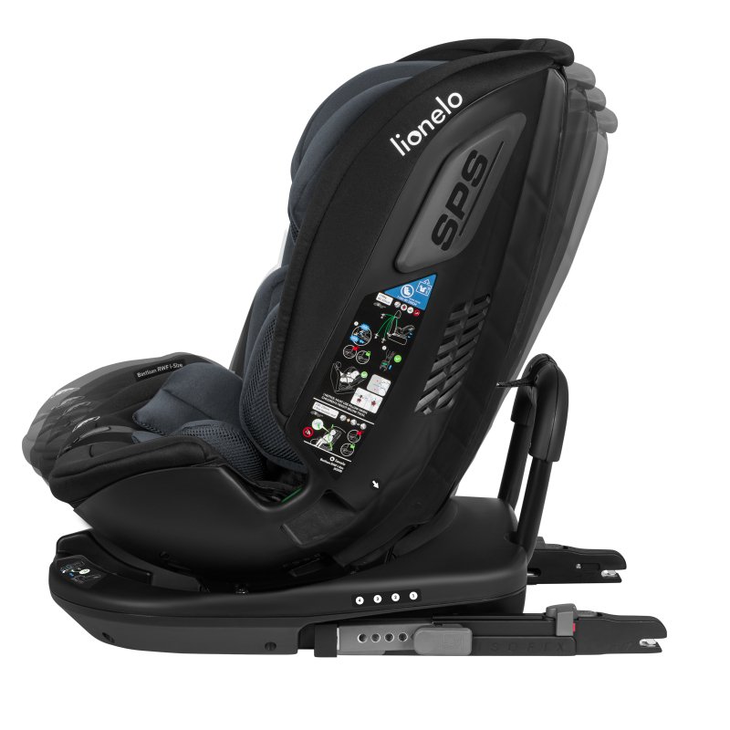 Автокрісло Lionelo Bastiaan RWF i-Size Grey Stone